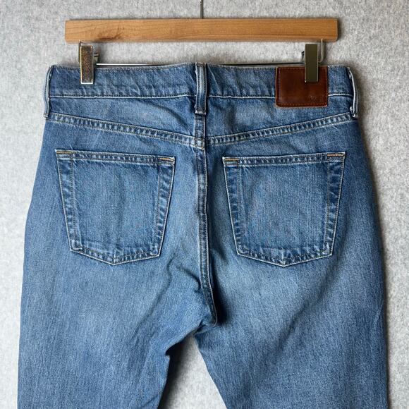 Abercrombie & Fitch Jeans Mens 30/32 Rustin Camo Distressed Athletic Slim Y2K - Picture 7 of 14